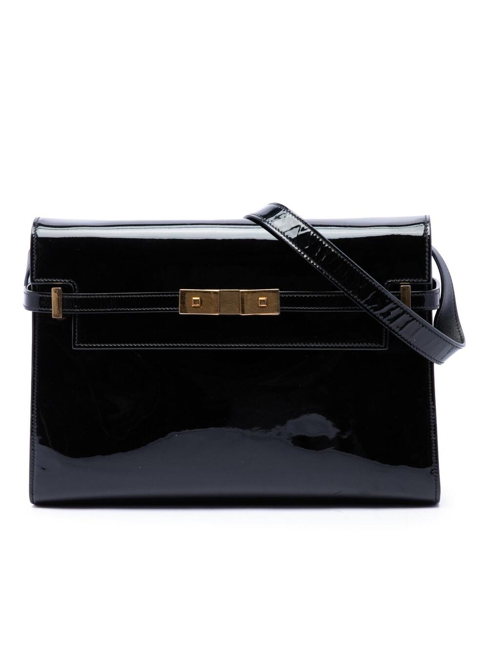 Saint Laurent Medium Patent Manhattan #341367S11B